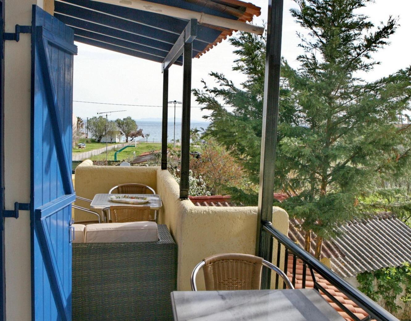 9 Musses Hotel Apartments Skala Mistegnon 외부 사진