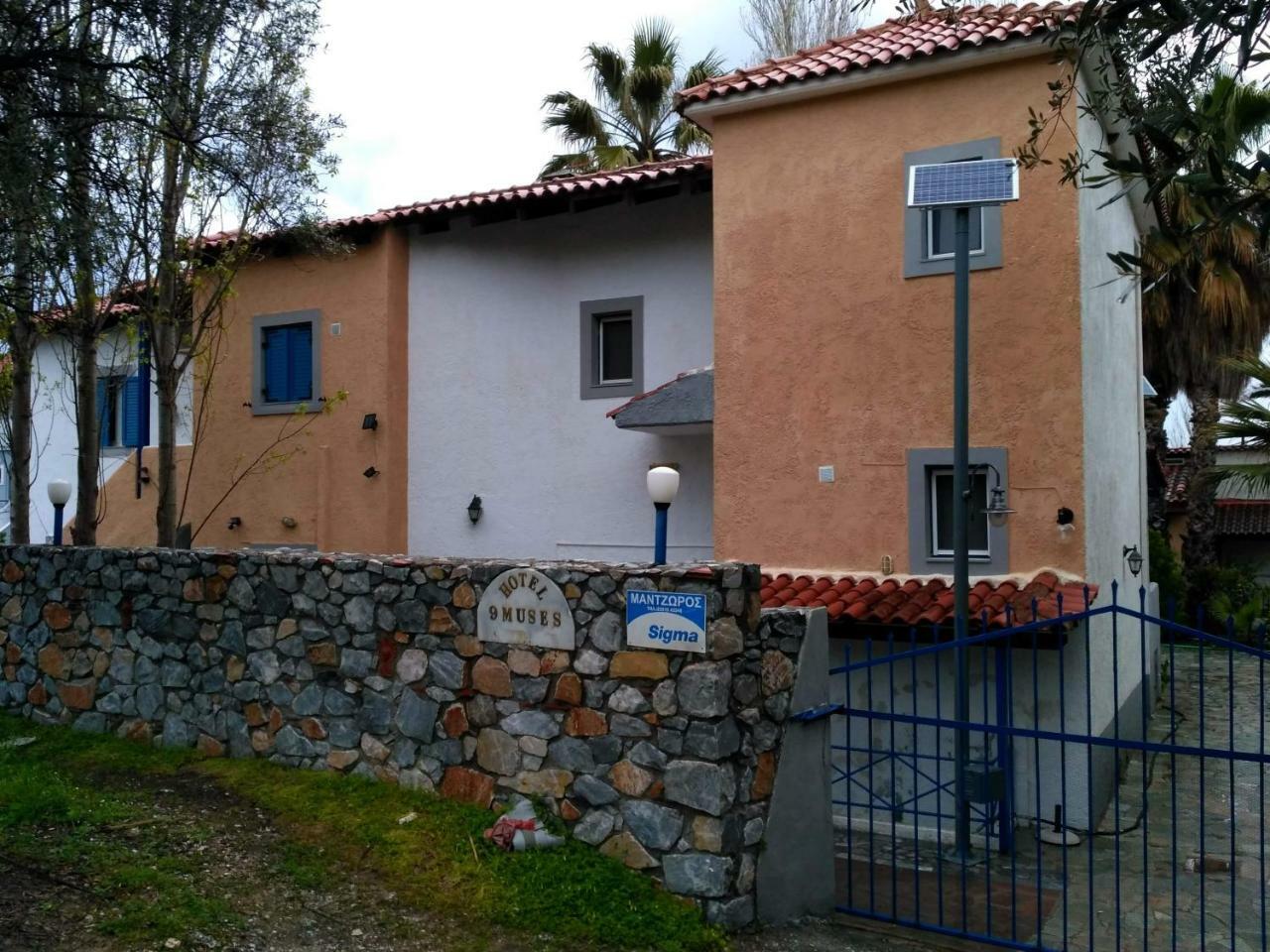9 Musses Hotel Apartments Skala Mistegnon 외부 사진